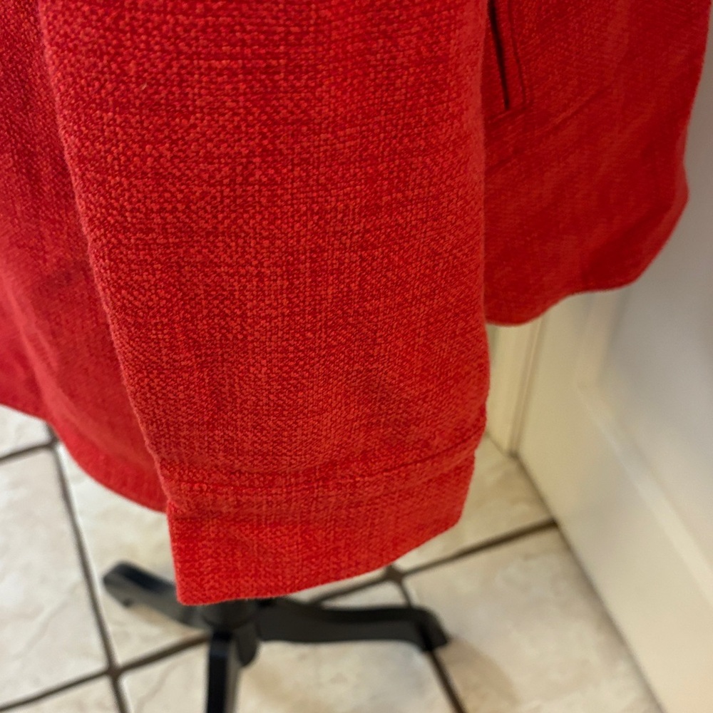 Banana Republic Poppy Seed Red Utility Jacket - Picture 7 of 11